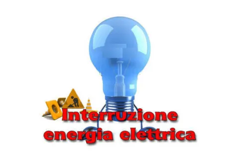 Interruzione energia elettrica
